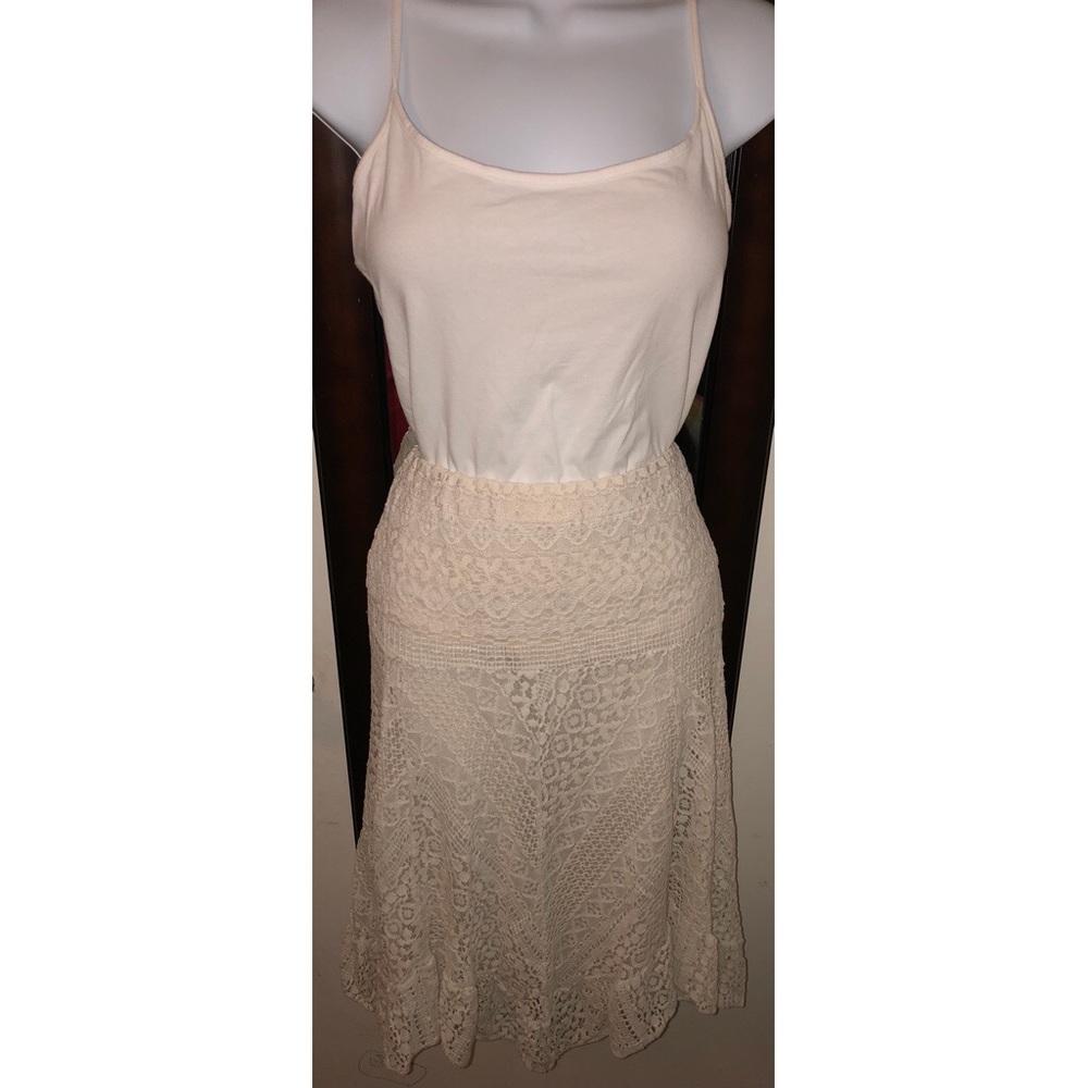 Midi Skirt Ivory Lace J. Dee ✨